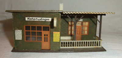 M.13/23 E Faller No 91 kleiner Haltepunkt ''Hintertupfingen'' H0 Modelleisenbahn