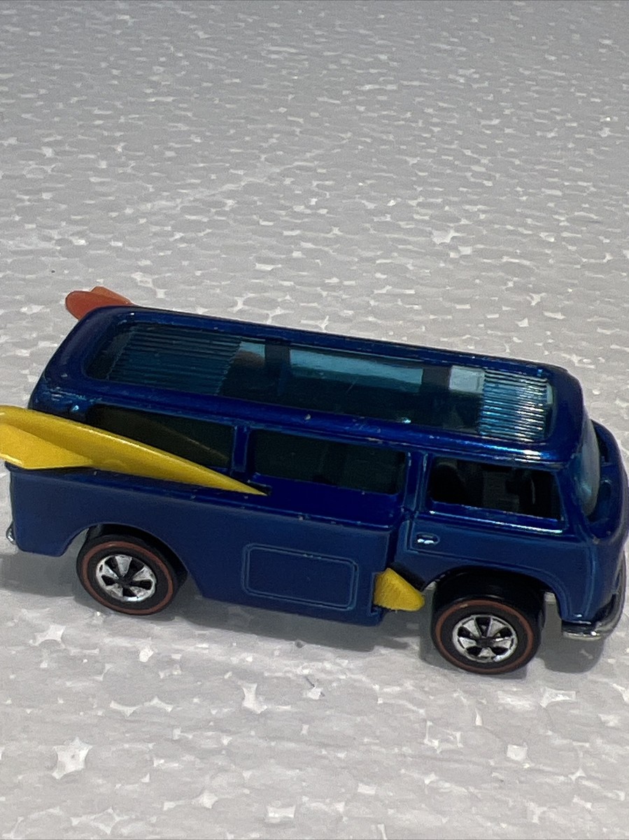 Hot Wheels Redline Blue H.K. VW Beach Bomb All Original gray