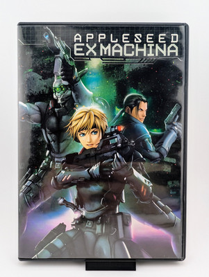 Appleseed Ex Machina DVD Widescreen 2007 Anime John Woo Shinji Aramaki Sci-Fi