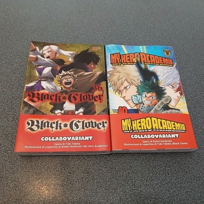 My Hero Academia 40 Black Clover 36 Collabovariant Star Comics