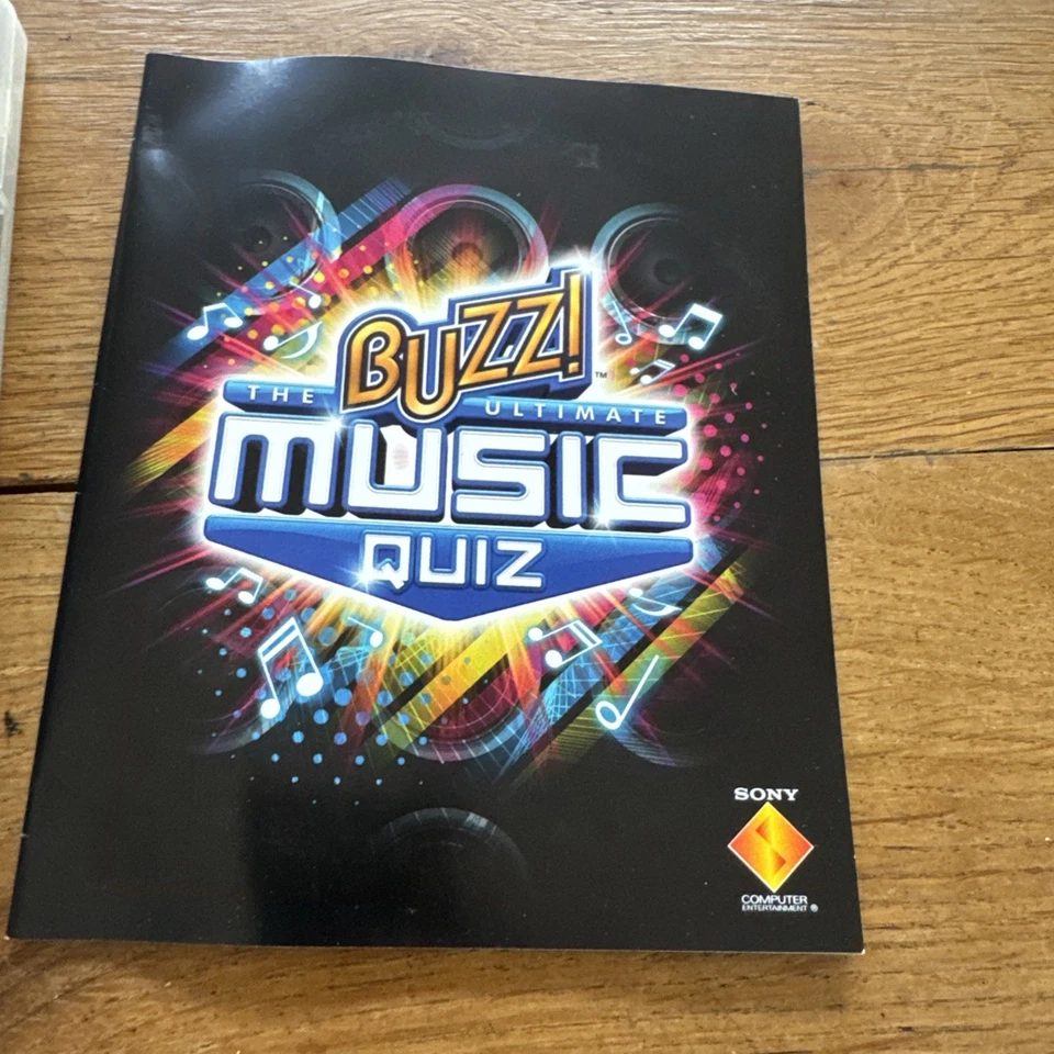 Sony PlayStation 3 PS3 - Complet - Buzz The Ultimate Music Quiz Rare FR - Photo 3/4