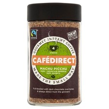Cafedirect Machu Picchu FT Instant Freeze Dried Coffee 100g-4 Pack