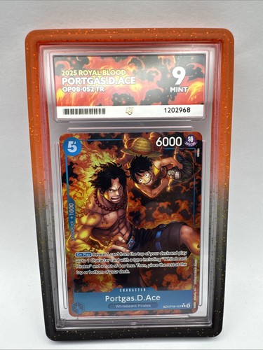 Portgas.D.Ace (Treasure Rare) graded ACE 9 for sale on eBay