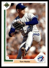 1991 Upper Deck Tom Henke Toronto Blue Jays #149