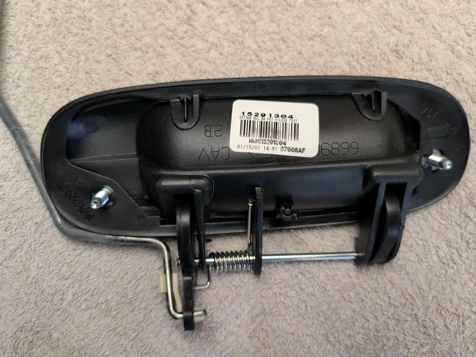 New 15291304 Genuine GM Door Handle Front Passenger Right Side Chevy RH Hand  Foto 3 de 4