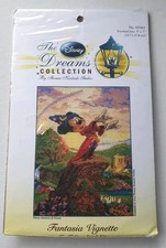 Disney Dreams Fantasia Vignette Thomas Kinkade Cross Stitch Kit #52561