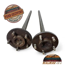 Jeep Dana 35 Axle Shafts C-Clip Pair LH RH TJ/YJ/XJ/ZJ