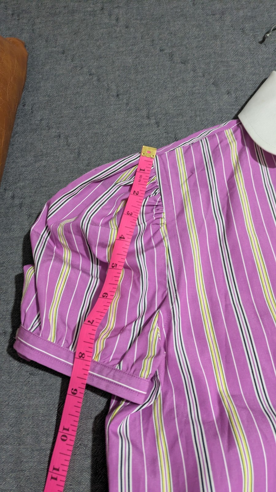 RARE Ralph Lauren Purple Label  "NICOLETTE" Blouse Auth Show Sample Dated 6/1/10 image 6