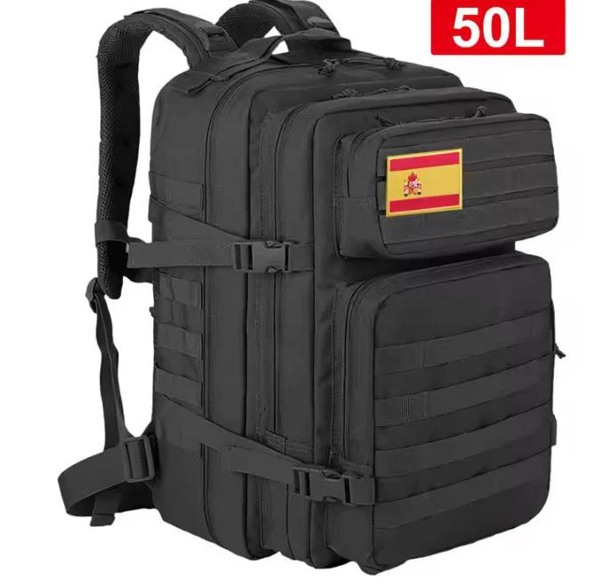 Mochila Táctica 45L Impermeable | Mochila de Gimnasio Senderismo Montañismo y