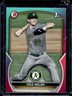 2023 Bowman Draft Cole Miller Aqua/Pink Gradient 1st Prospect #/199 Athletics