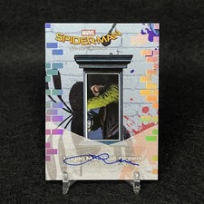2017 Upper Deck MARVEL Spider Man Spider Man Homecoming Shocker actor autographe