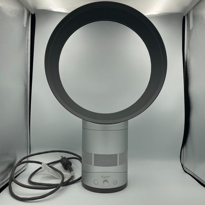 Dyson AM01 Air Multiplier Bladeless Fan Silver Gray Oscillating Table Fan