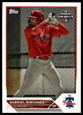 2023 Topps Pro Debut Gabriel Rincones #PD-134