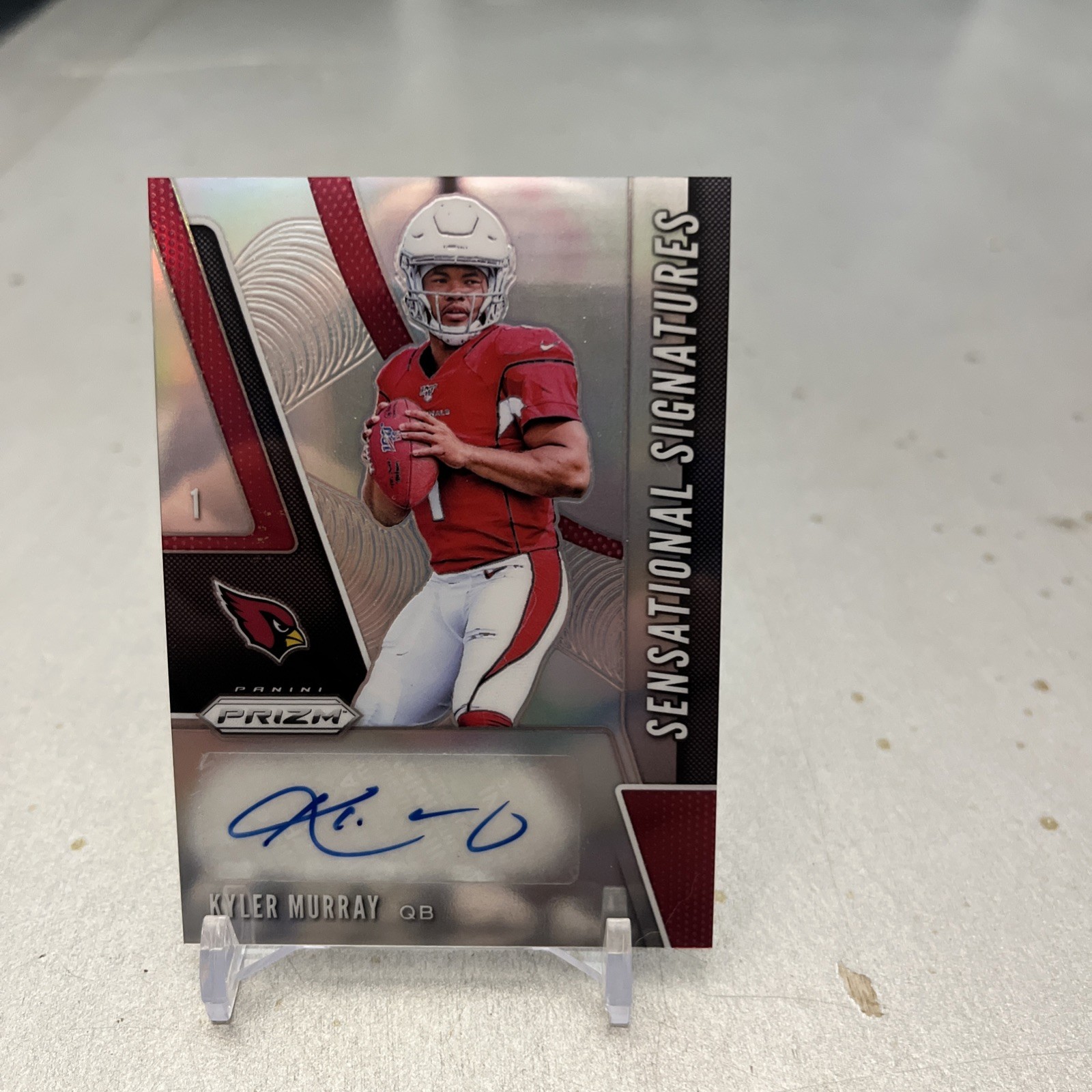 2019 Panini Prizm Kyler Murray Rookie Sensational Signatures Autograph #SE-KYM