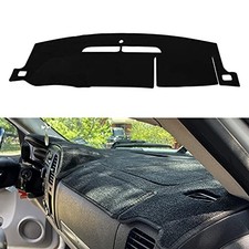 Black Dash Cover Fit Compatible with 2007-2014 Chevy 2007-2014 Chevy and GMC