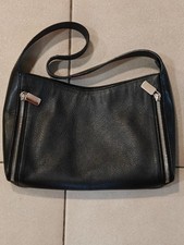 Furla Women's  Black Leather Hand/Shoulder Bag  25 X 18 X 7 cms.  Ex .Cond.