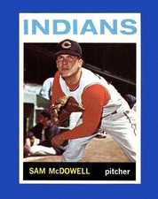 1964 Topps Set-Break #391 Sam Mcdowell EX-EXMINT *GMCARDS*