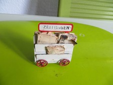 Kibri oder M&auml;rklin Spur 0 Zeitungswagen 1930er-Jahre Blechspielzug