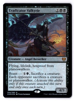 Eradicator Valkyrie NM* FOIL Kaldheim ENGLISH 094/285 mtg -UnltdCards