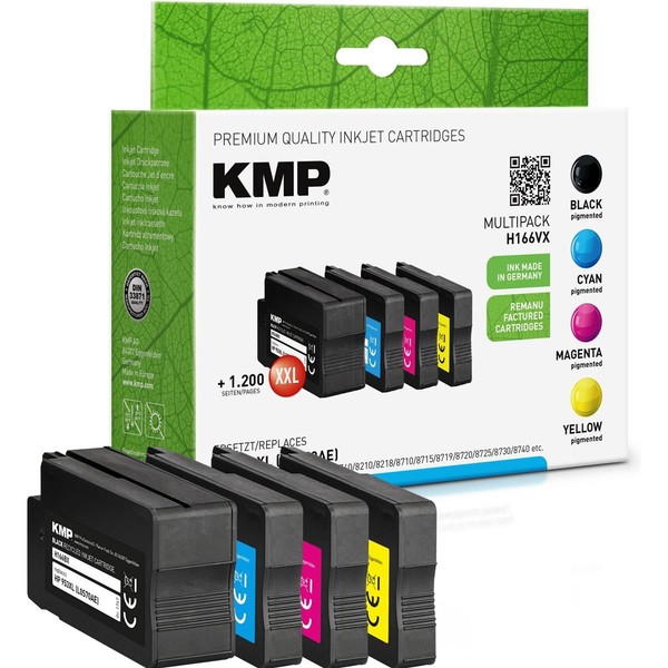 Kmp Tintenpatrone 3HZ52AE 17474085 Wie Hp 953XL Sw/C/M/Y 4St.-image