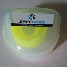Safegard Essential Mouthguard Junior Yellow Fluorescent Hi-vis
