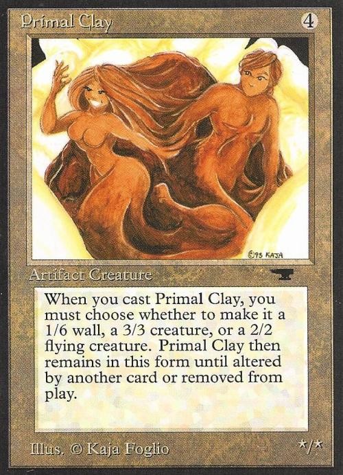 Primal Clay - Heavy Play MTG Antiquities