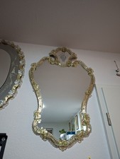 Vintage Venezianischer Murano-Glasspiegel 1960er Jahre Wandspiegel