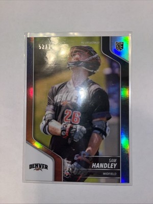 SAM HANDLEY 2024 Premier Lacrosse League PLL Flagship Blue Parallel #d /77