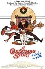 Wendy White Autographed A Christmas Story 11 x 17 Poster