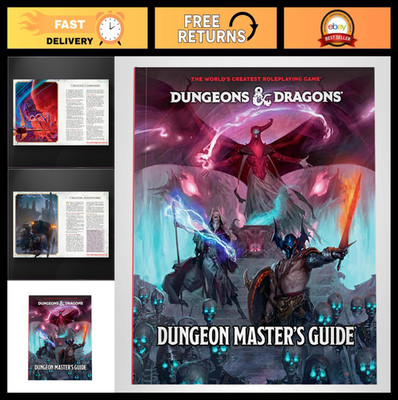 Dungeons & Dragons 2024 Dungeon Master's Guide - Essential D&D Core Rulebook