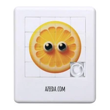 'Funny Face Lemon Slice' Sliding Puzzle (PZ00041470)