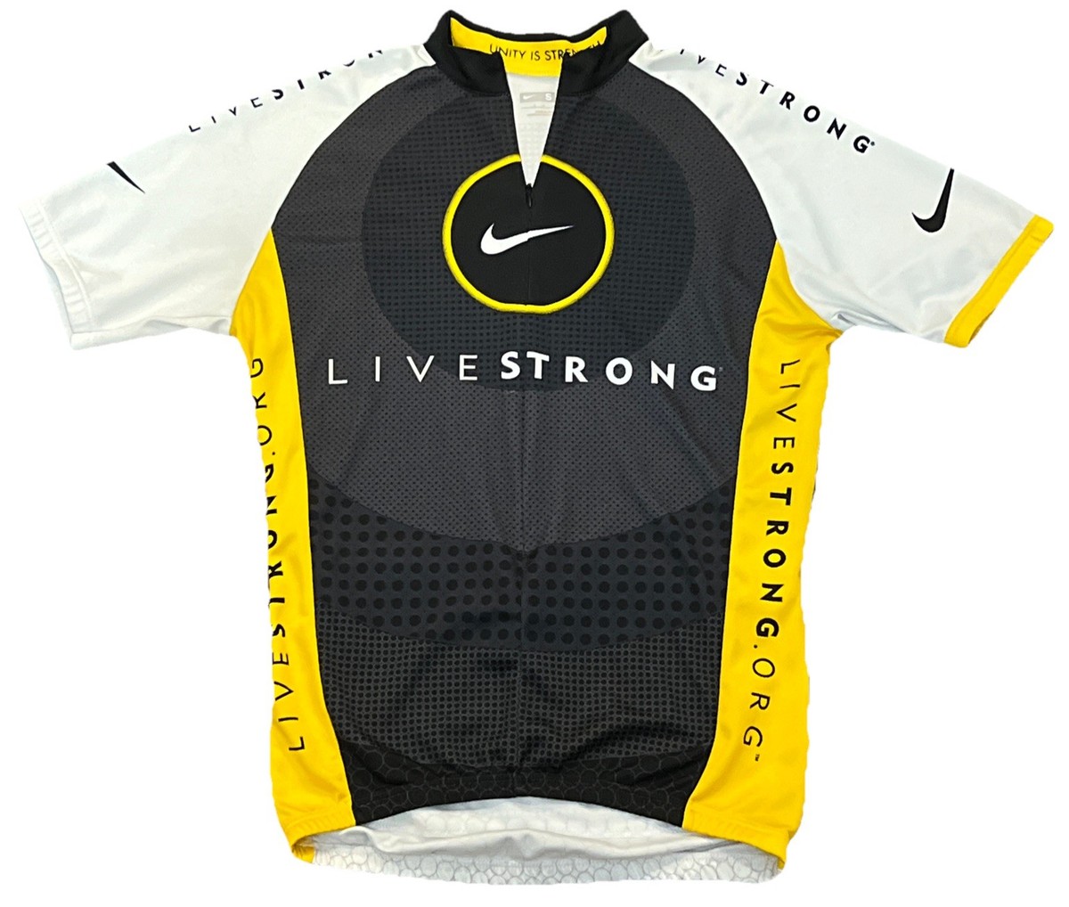 Nike LIVESTRONG サイクルジャージ Lサイズ Vintage Nike Cycling Livestrong Jersey Lance Armstrong Black