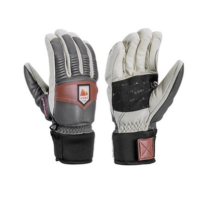 Leki Patrol 3D Ski Gloves - Men's - 10 / Graphite/Maroon