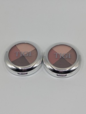 2-Pack TIGI Love Affair High Density Quad EyeShadow Brand New Net Wt. 0.301 