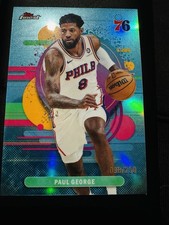 Topps 2026 Finest Uncommon Serial #141 Paul George 76ers Card 098/250