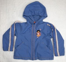 Vintage Y2K Nickelodeon Dora the Explorer Blue Jacket 3T