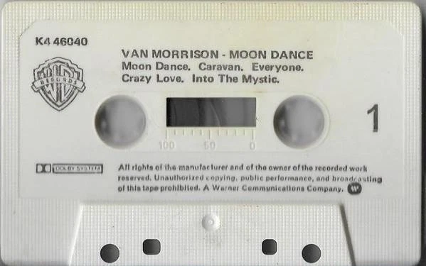 Van Morrison Moondance cassette UK Warner Bros. cassette. inside of sleeve has - Image 4 of 4