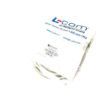 L-Com CSMN9MF-5 Deluxe Molded D-Sub Cable, DB9 Male / Female, 5.0 ft