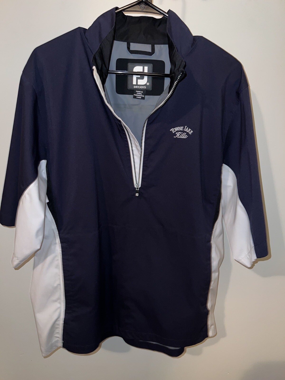 Footjoy Men's Sport Short Sleeve Golf Windshirt Size M eBay