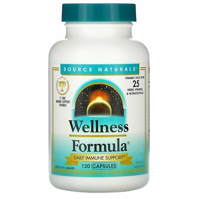 Source Naturals, Wellness Formel, 120 Kapseln