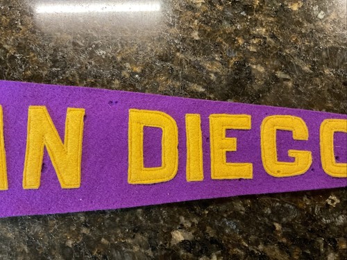 Rare SAN DIEGO 1915 Panama-California Exposition Pennant Vintage Antique - Picture 12 of 14