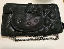 Hello Kitty Victoria Couture Rare Leather Quilt Bag Clutch