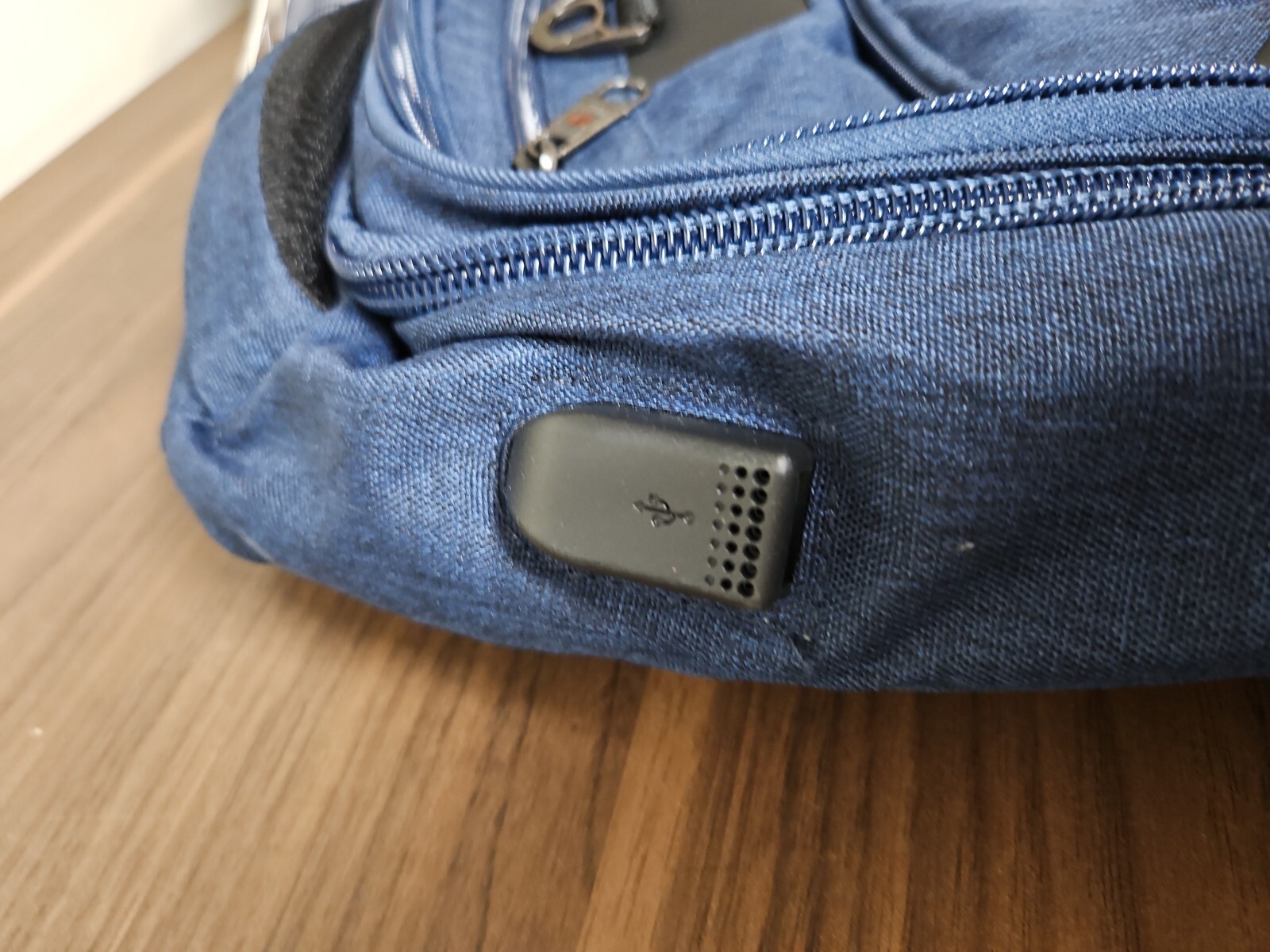 SwissTech Excursion 18" Travel Backpack with USB Port, Unisex Blue All Ages