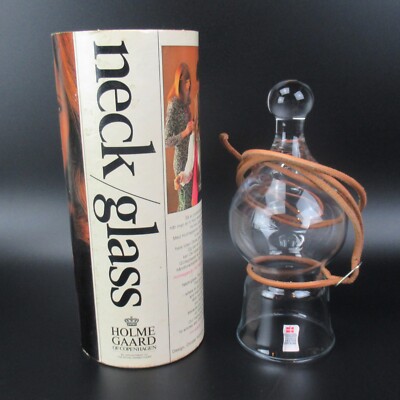 Holmegaard Neck Glass / Gilde Glas Christer Holmgren Design 1973 