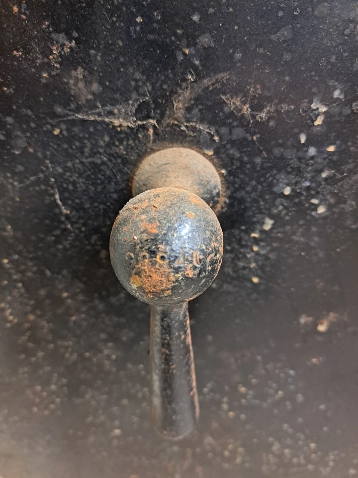 Antigua caja fuerte vintage Cary Safe Co. Buffalo Ny Foto 2 de 4