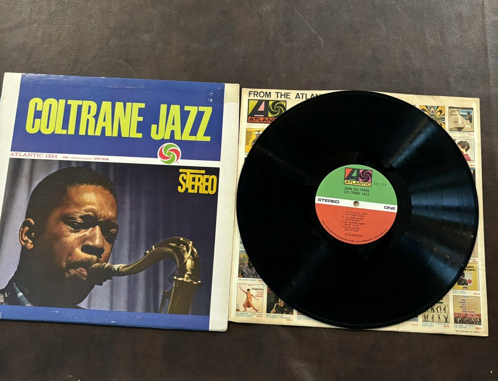 John Coltrane Coltrane Jazz Atlantic Vinyl Lp Record