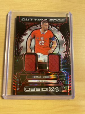 2023 Panini Obsidian Tomas Soucek Cutting Edge Duel Patch #34/44