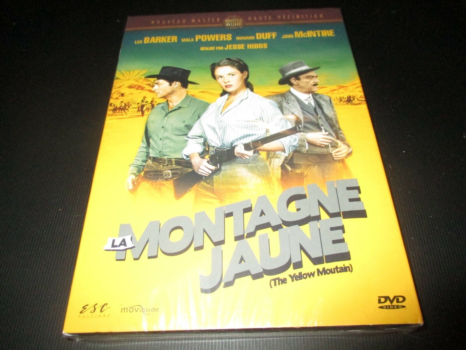 DVD NEUF "LA MONTAGNE JAUNE" Lex BARKER, Mala POWERS, Howard DUFF / Jesse HIBBS
