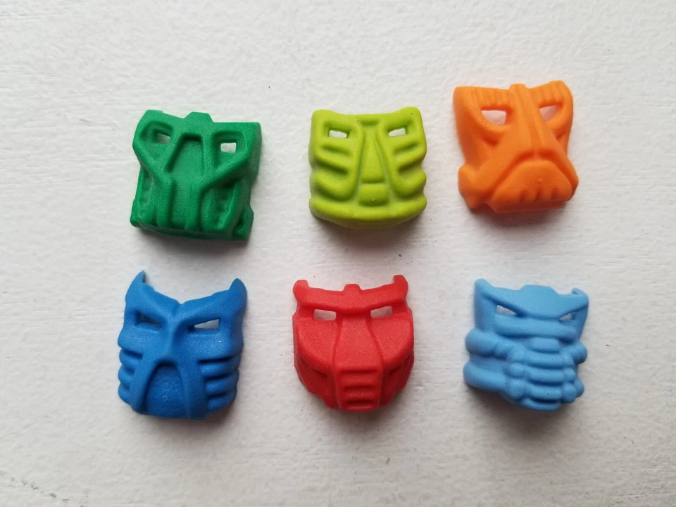 LEGO Bionicle Bohrok Complete Set 8560 8561 8562 8563 8564 8565 Swarm Krana Cans Foto 2 de 4