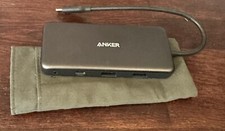 Anker USB C Hub, 341 USB-C Hub 7-in-1 with 4K HDMI, 100W Power Delivery, USB-C